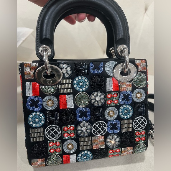 🔥🔥Christian Dior Beaded Lady Dior Bag - Picture 7 of 8